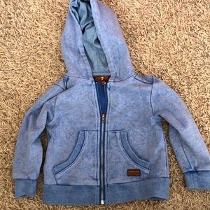 Boys 7 for all Mankind zip up hoodie